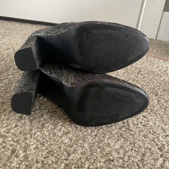 Steve Madden Multicolored Glitter Boots - Picture 8 of 8